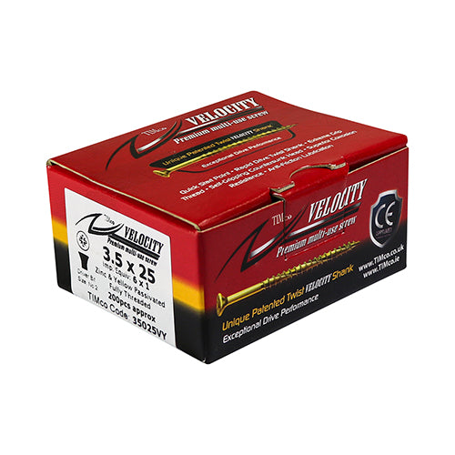 6.0 x 45 - Velocity Screw PZ3 CSK ZYP