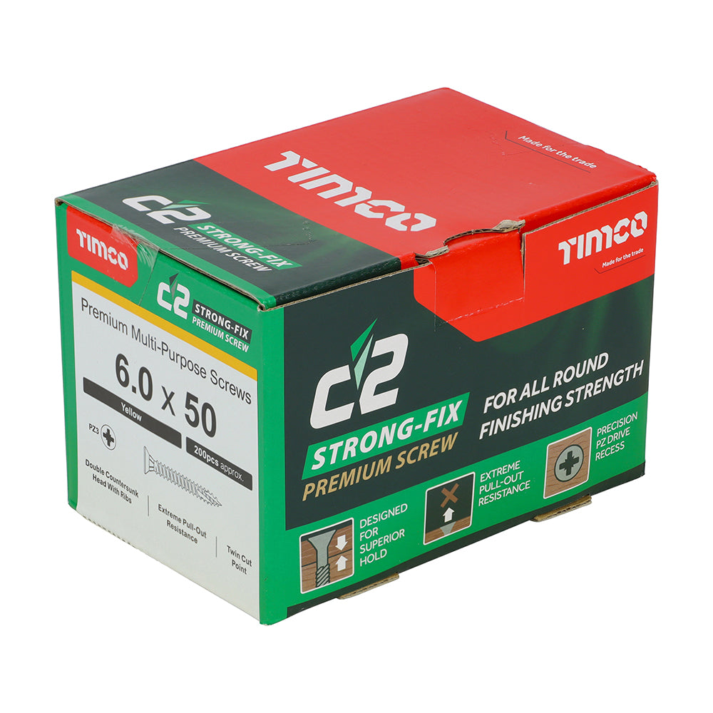 6.0 x 50 - C2 Strong-Fix PZ CSK ZYP