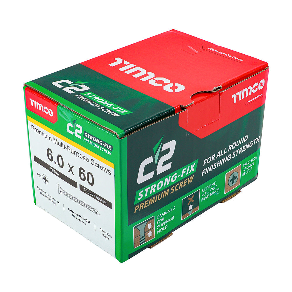 6.0 x 60 - C2 Strong-Fix PZ CSK ZYP