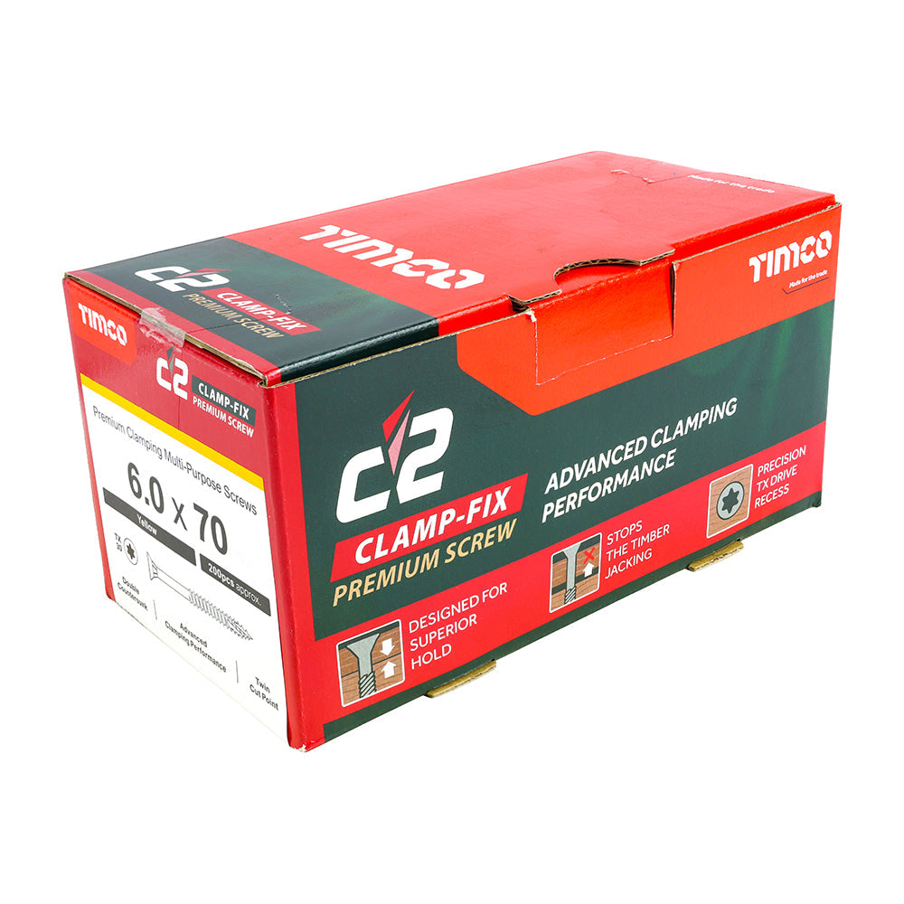 6.0 x 70 - C2 Clamp-Fix TX CSK ZYP