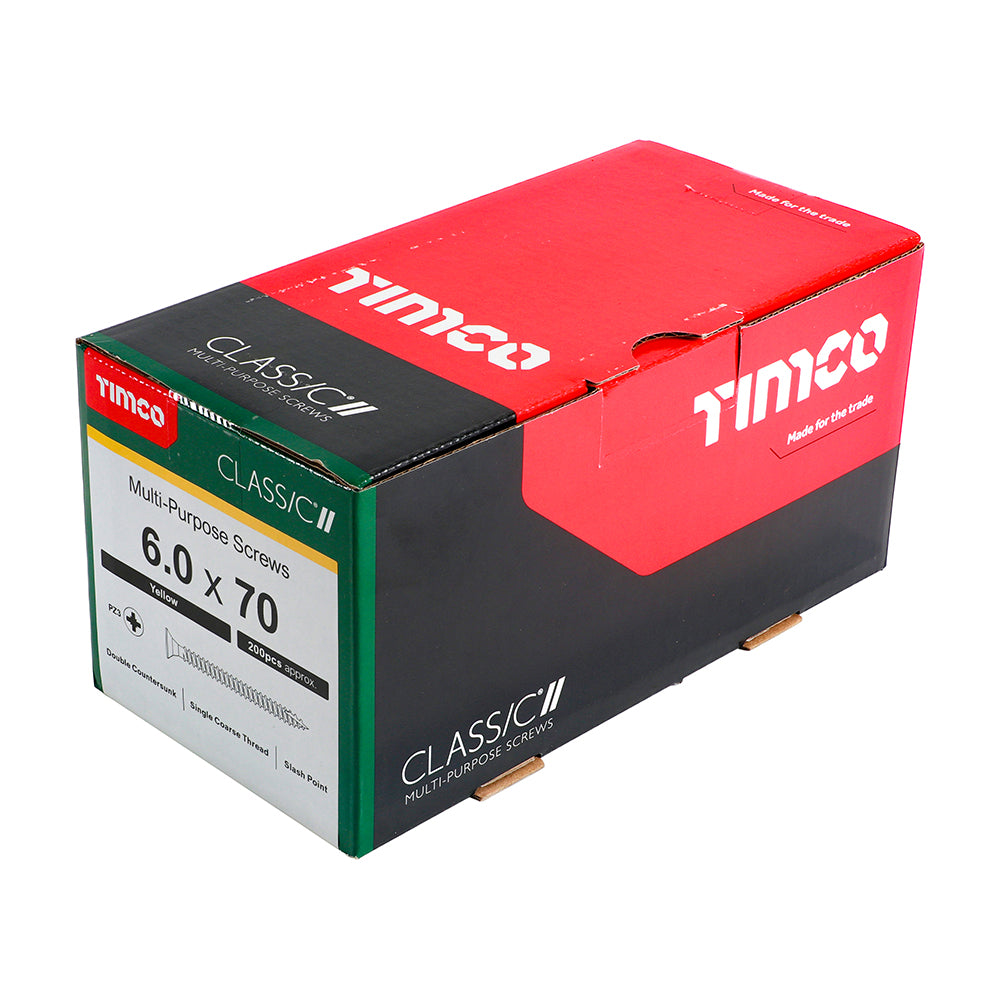 6.0 x 70 - Classic Screw PZ3 CSK ZYP