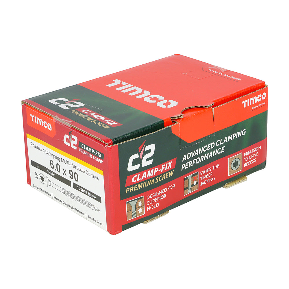 6.0 x 90 - C2 Clamp-Fix TX CSK ZYP
