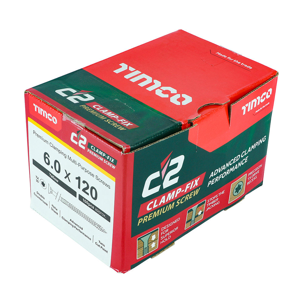 6.0 x 120 - C2 Clamp-Fix TX CSK ZYP