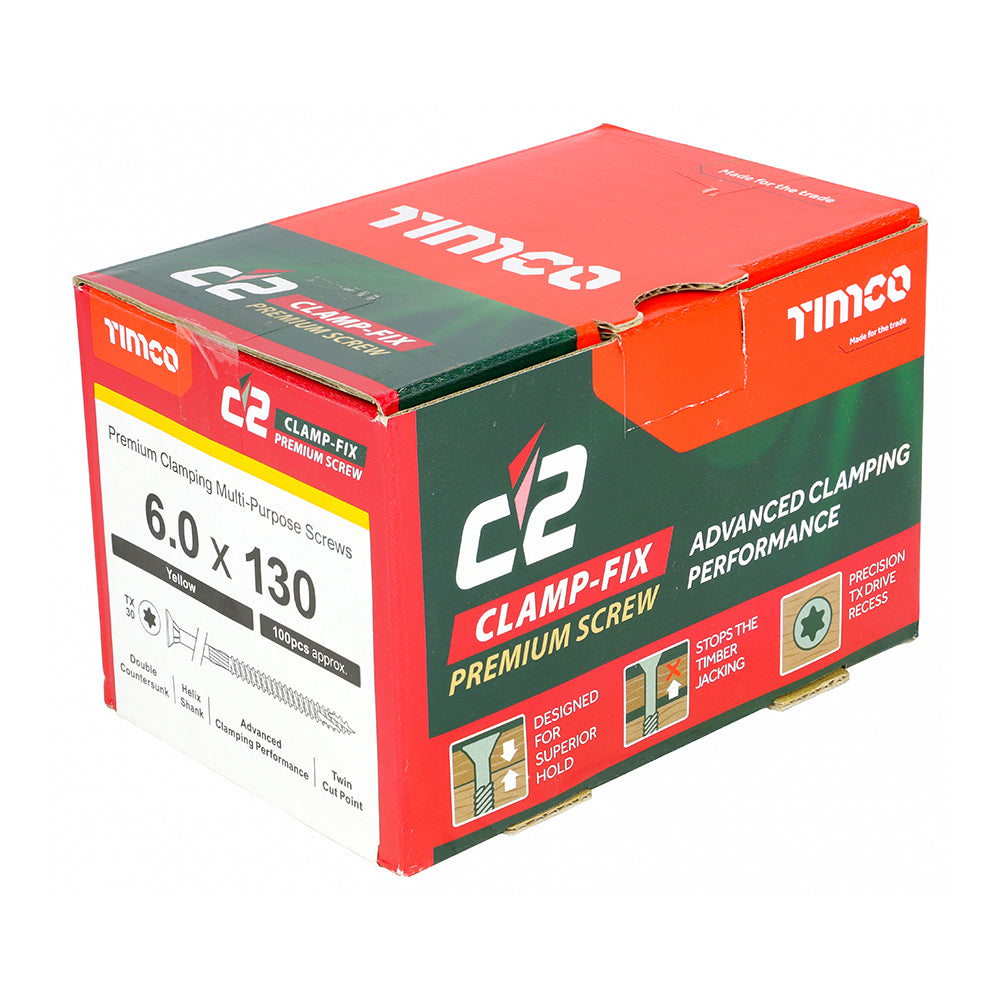 6.0 x 130 - C2 Clamp-Fix TX CSK ZYP