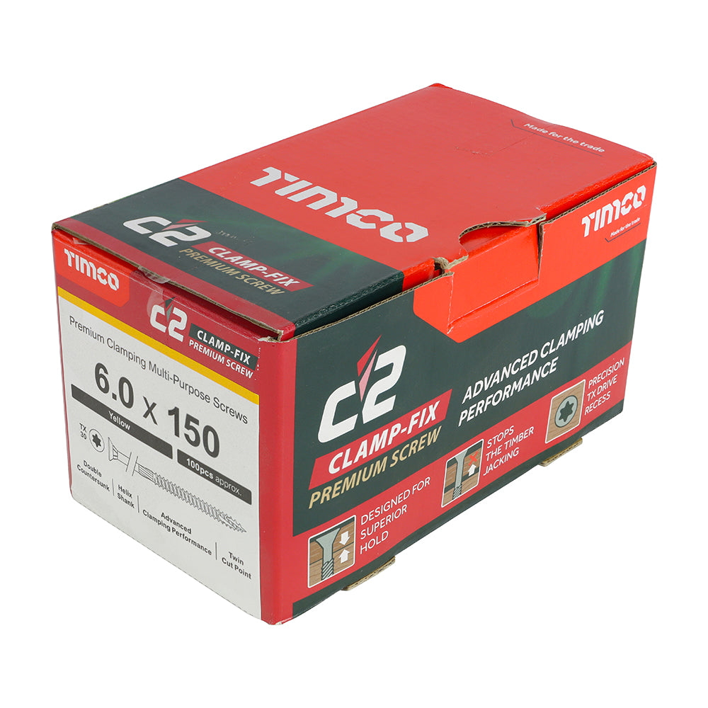 6.0 x 150 - C2 Clamp-Fix TX CSK ZYP