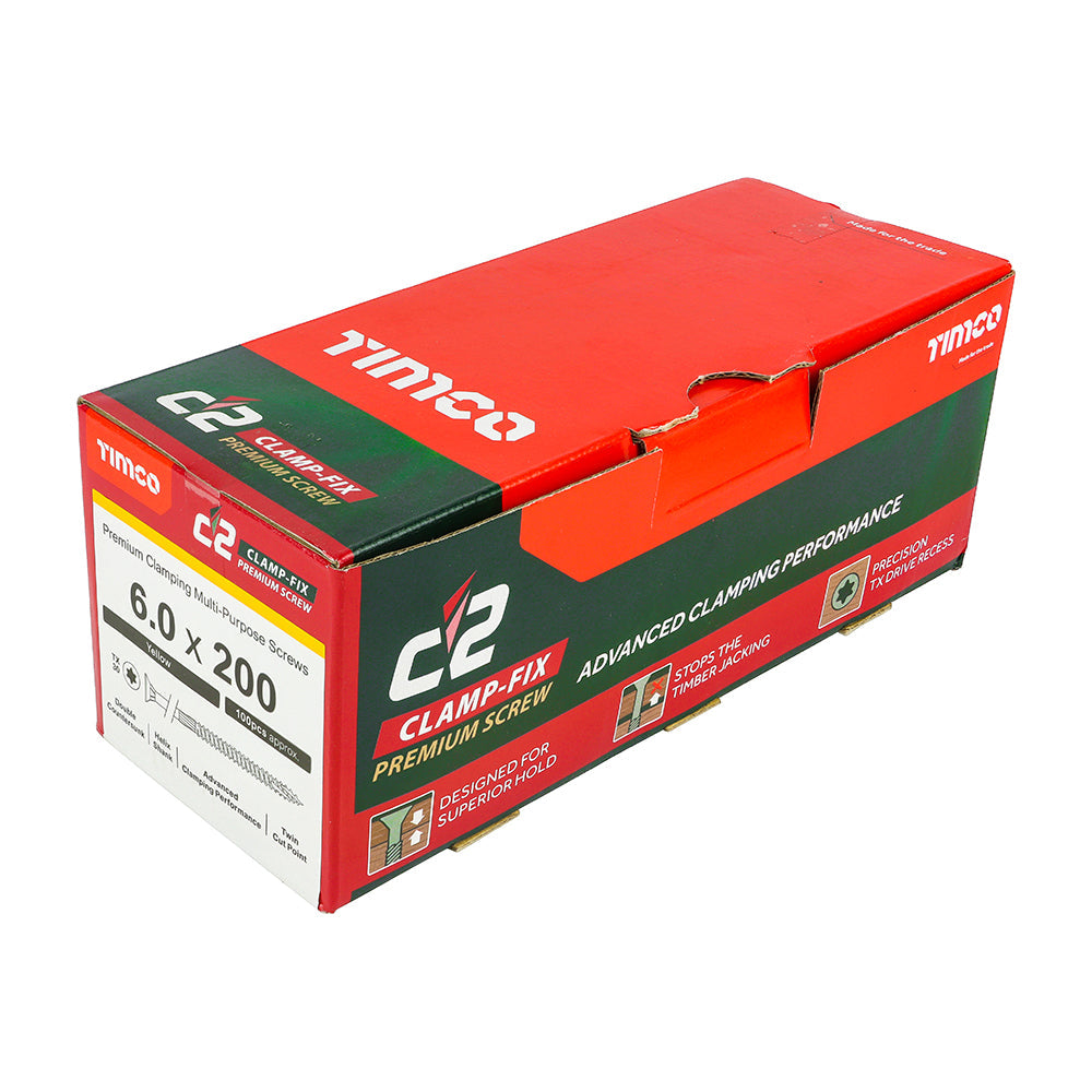 6.0 x 200 - C2 Clamp-Fix TX CSK ZYP