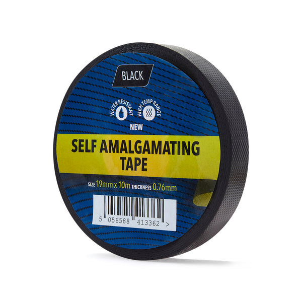 19mm x 5m Black Self Amalgamating Tape (25KV) - 1 Roll