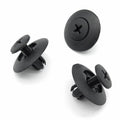 Screw Fit Clip, 6.5mm Hole, Black