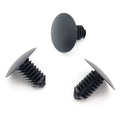 Fir Tree Clip, 7mm Hole, Black