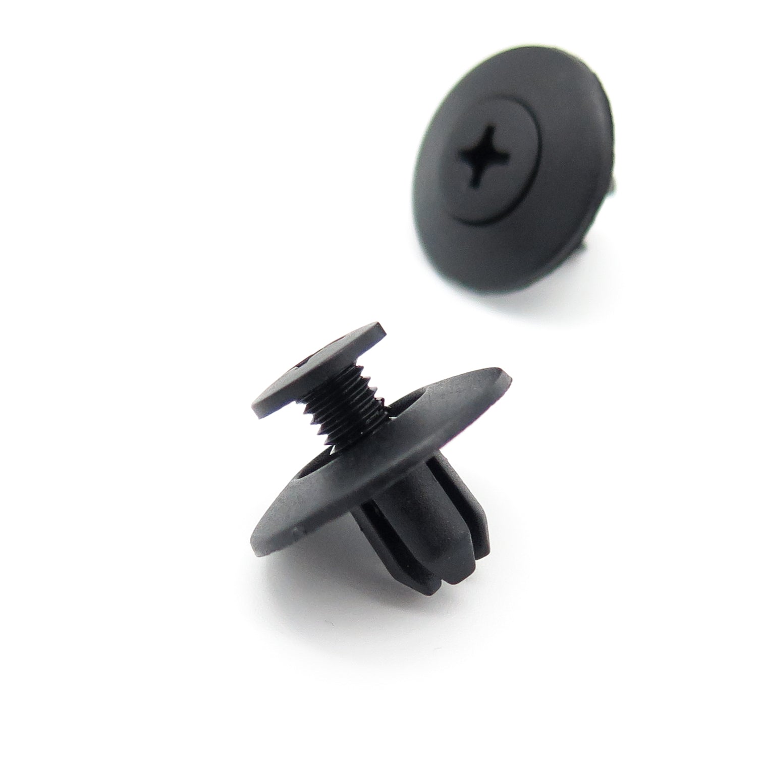 7mm Screw Fit Plastic Rivet, Black - image 3