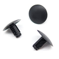 Fir Tree Clip, 7mm Hole, 20mm Head, Black