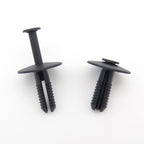 7mm Push fit Plastic Rivet, Black - image 3