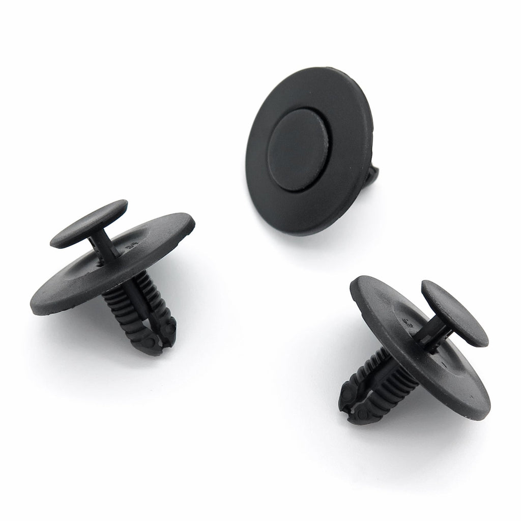 Push Fit Plastic Rivet, Black