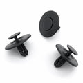 Push Fit Plastic Rivet, Black