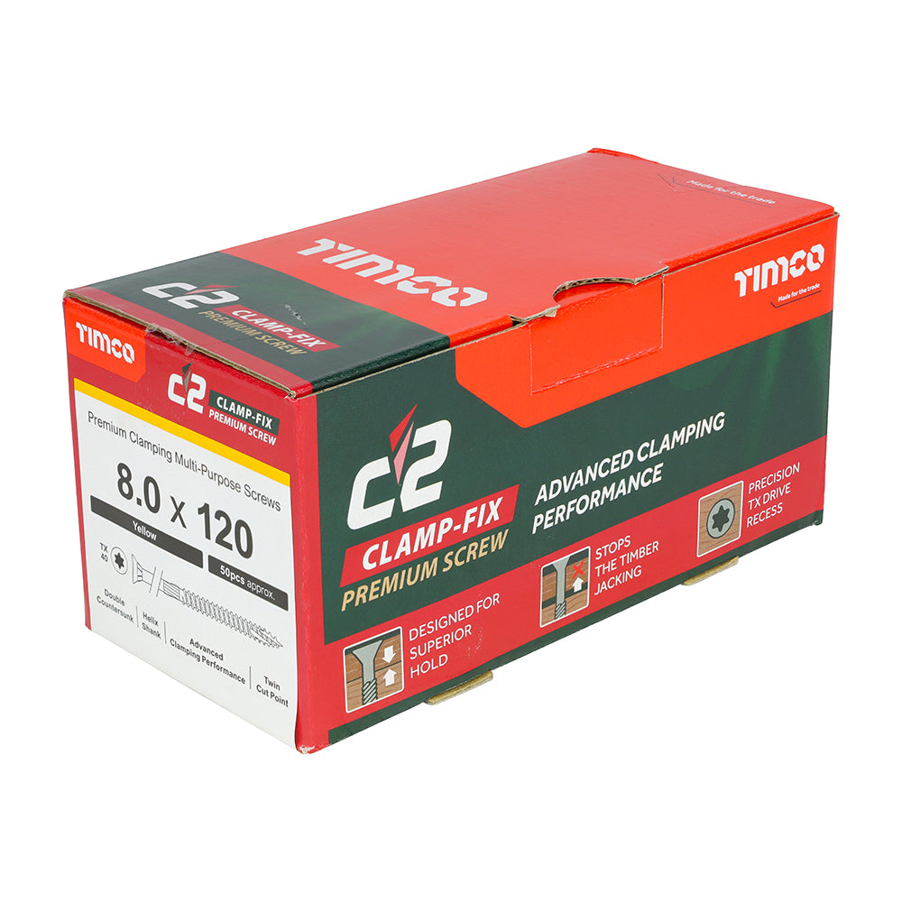 8.0 x 120 - C2 Clamp-Fix TX CSK ZYP