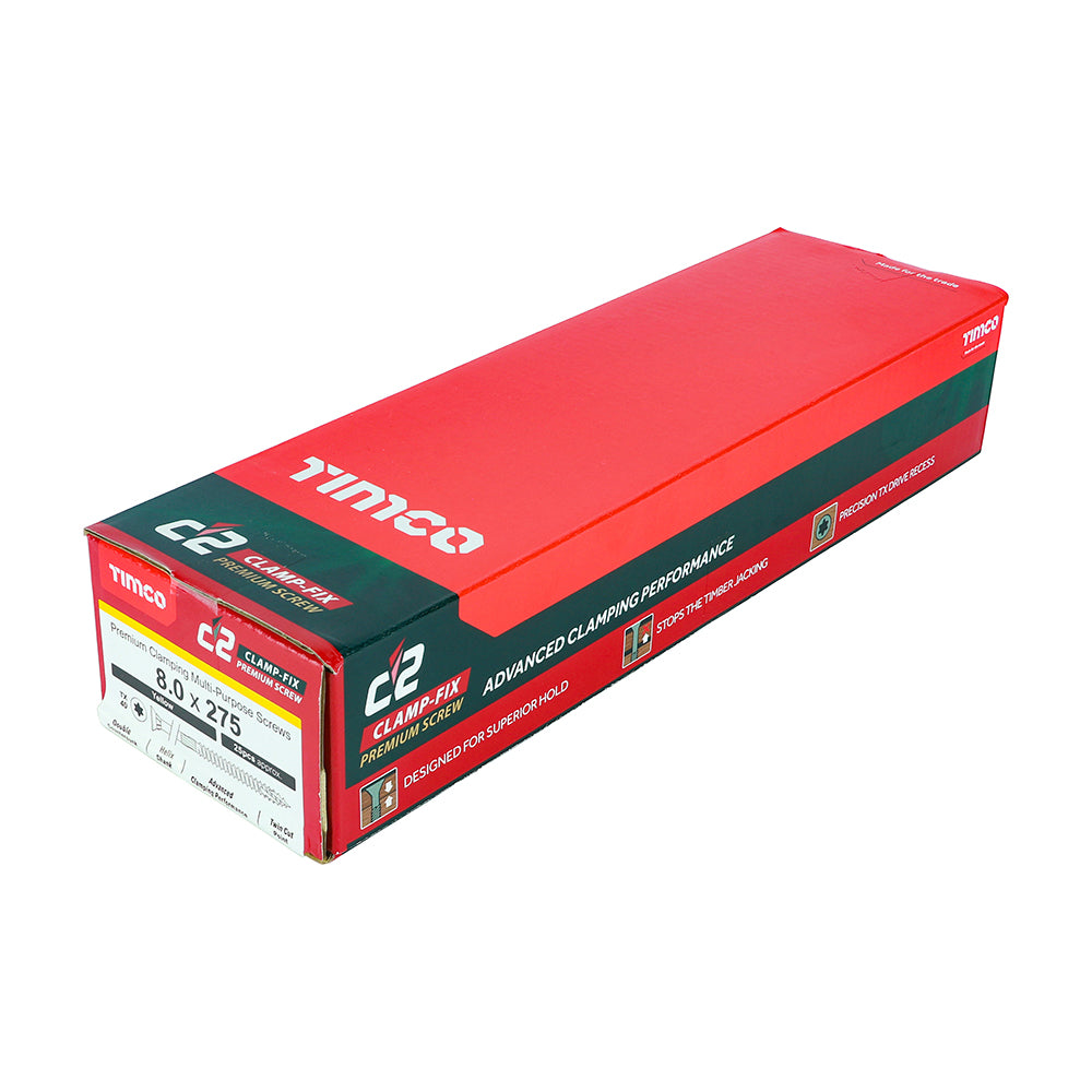 8.0 x 275 - C2 Clamp-Fix TX CSK ZYP