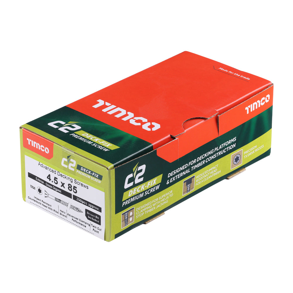 4.5 x 85 - C2 Deck-Fix TX CSK GRN