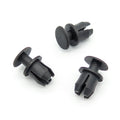 8.5mm Push Fit Plastic Rivet, Grey