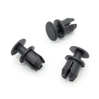 8.5mm Push Fit Plastic Rivet, Grey