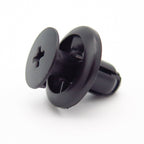 Push Fit Clip, 7mm Hole, Black - image 3