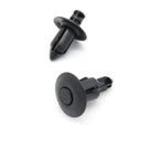 8mm Push Fit Expanding Plastic Rivet, Black - image 3