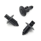 8mm Push Fit Expanding Plastic Rivet, Black