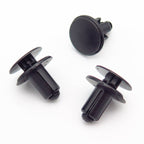 Push Fit Rivet, 8mm Hole, Black