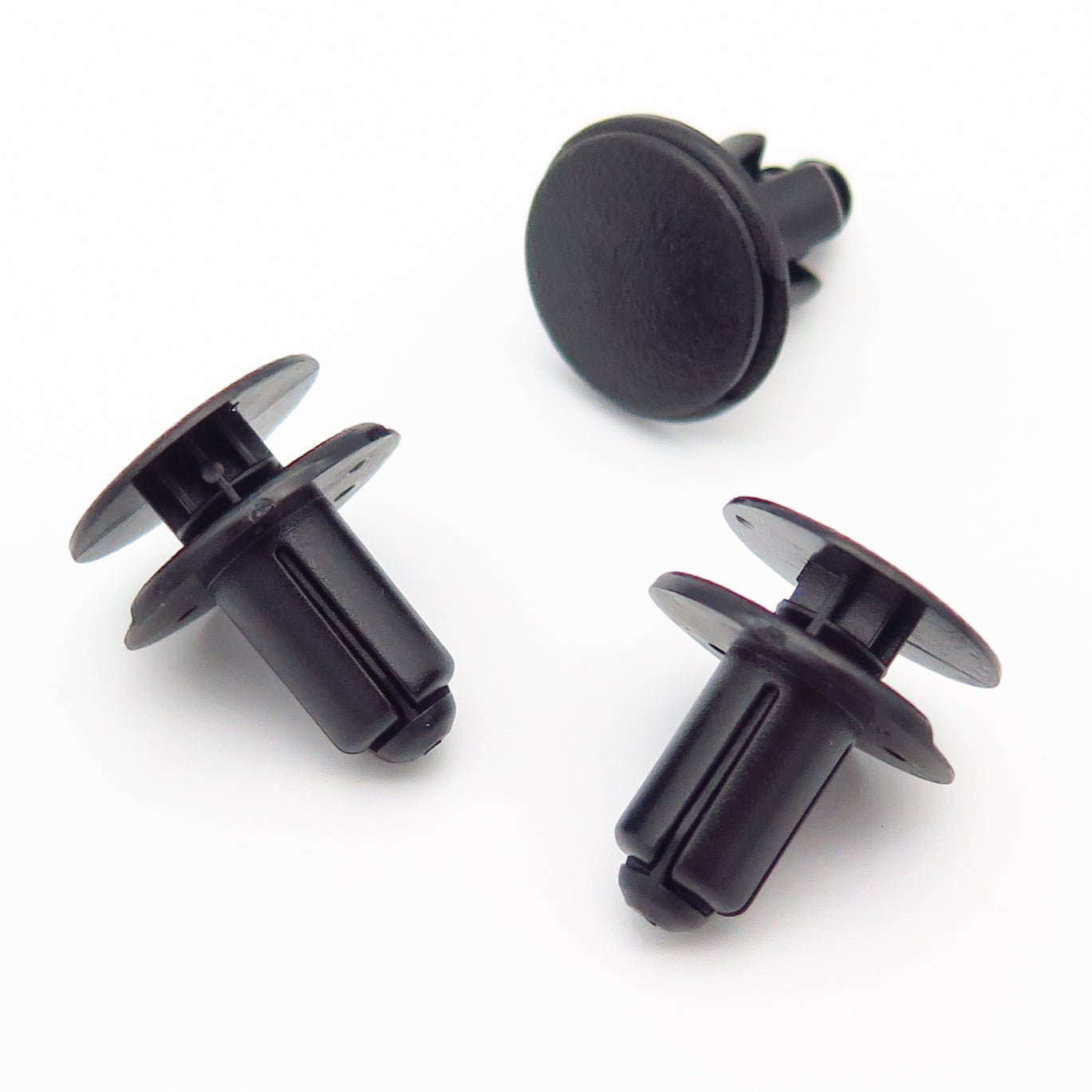 Push Fit Rivet, 8mm Hole, Black