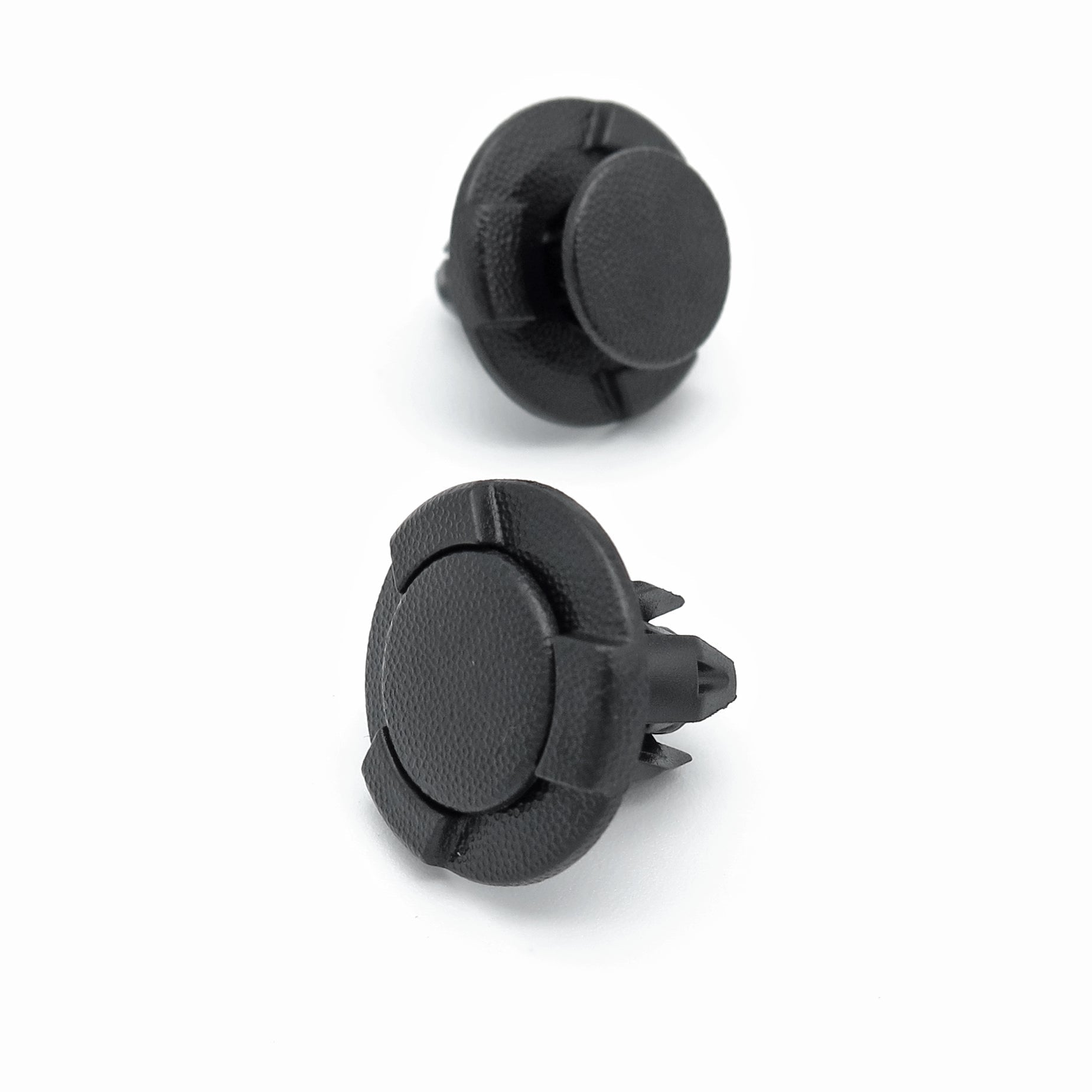 Push Fit Plastic Rivet, 8mm Hole, Black - image 3