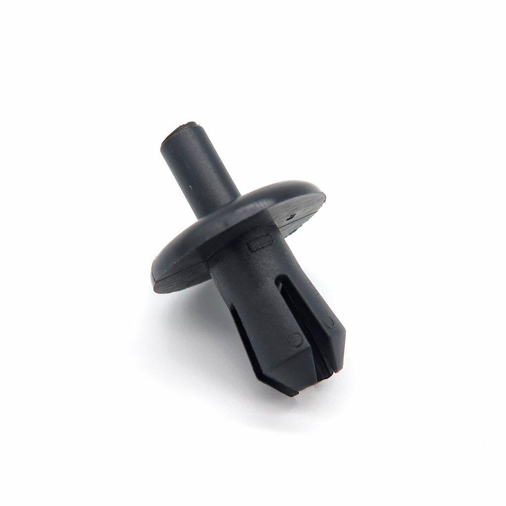 Push Fit Plastic Rivet, 8mm Hole, 19mm Collar, Black - image 3