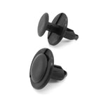 Push Fit Plastic Rivet, 8mm Hole, Black - image 3