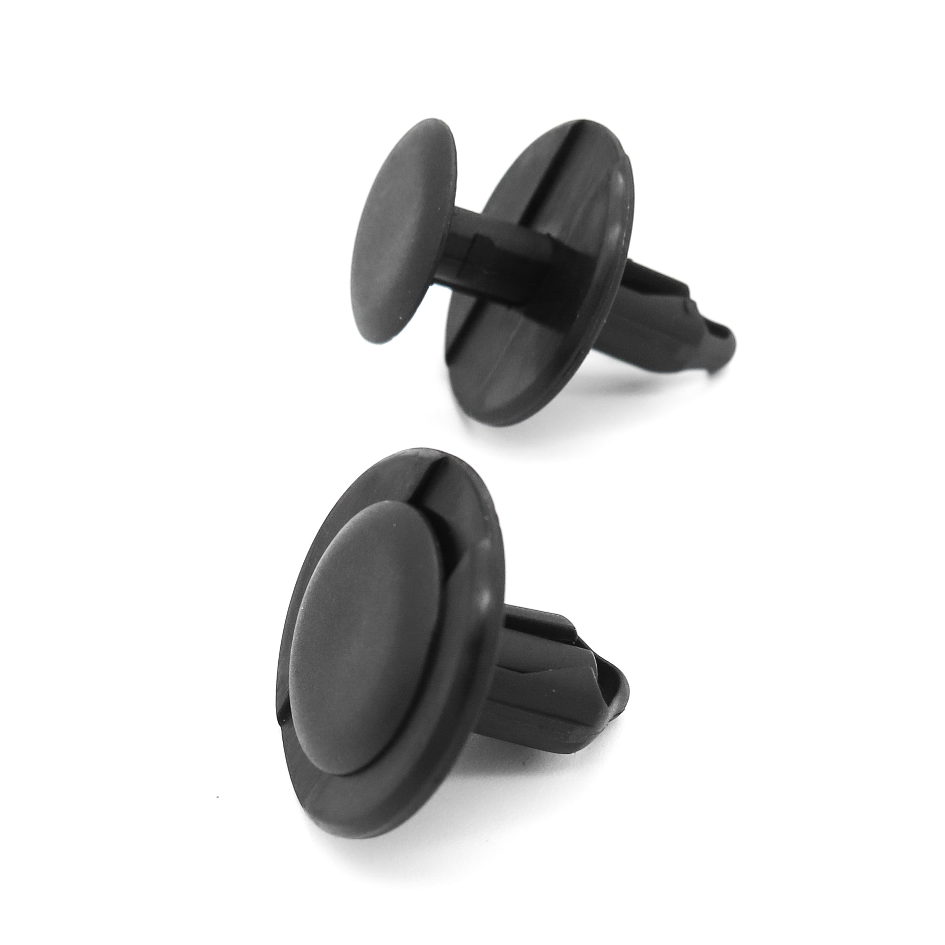Push Fit Plastic Rivet, 8mm Hole, Black - image 3