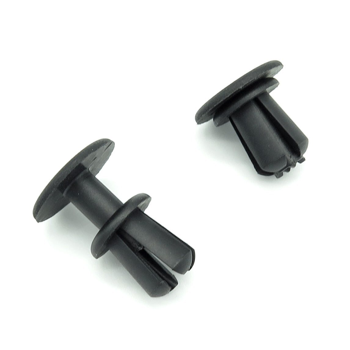 Push Fit Plastic Rivet, 8mm, Black - image 3