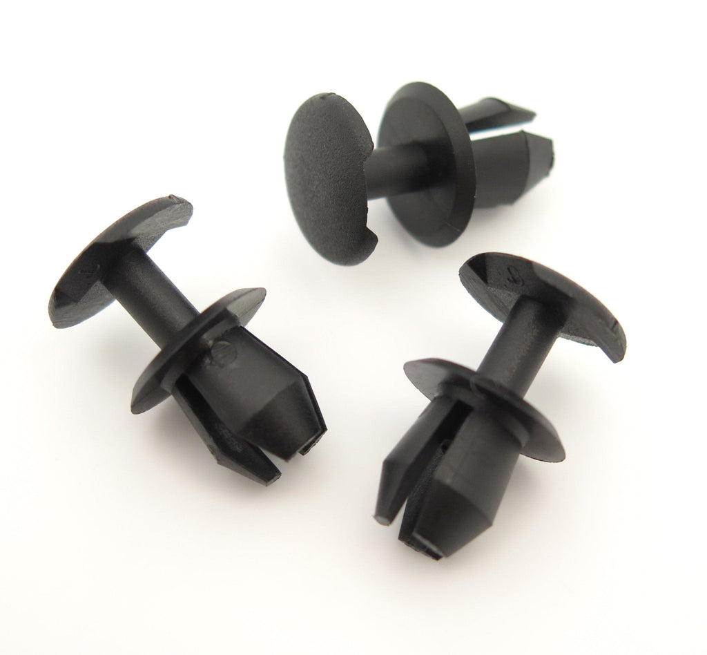 Push Fit Plastic Rivet, Black....