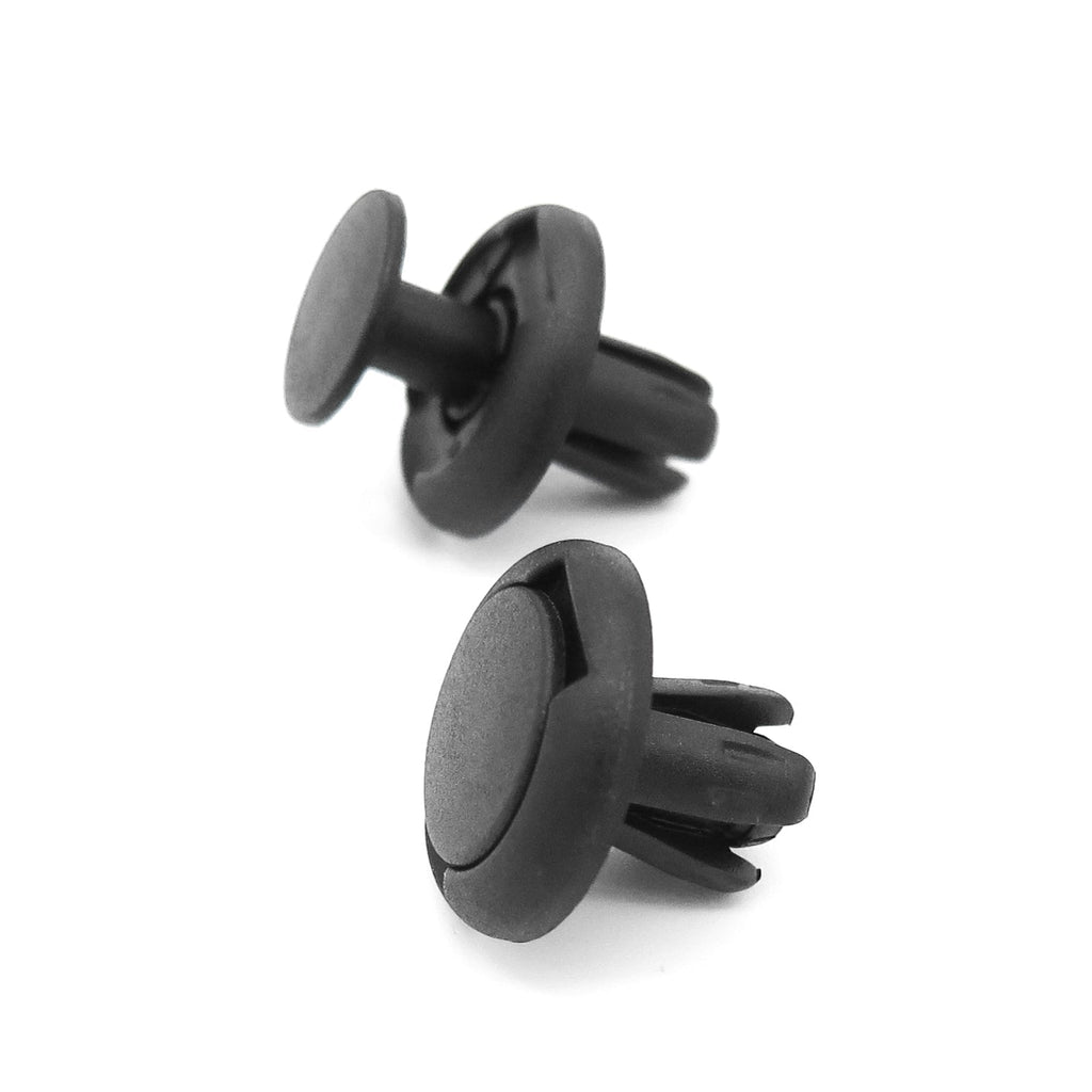 8mm Push Fit Plastic Rivet, Black - image 3