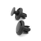 8mm Push Fit Plastic Rivet, Black - image 3