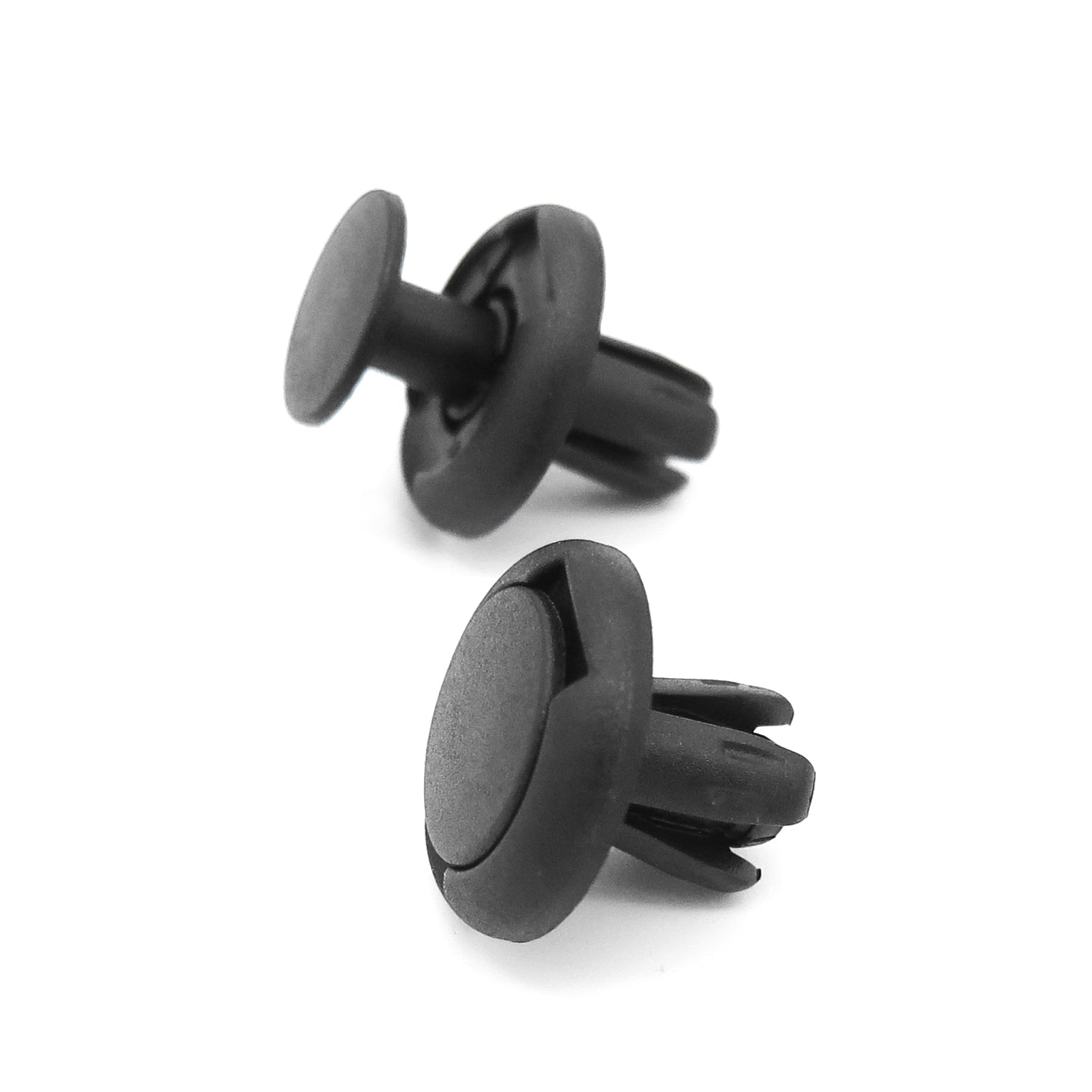 8mm Push Fit Plastic Rivet, Black - image 3