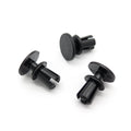 Push Fit Plastic Rivet, Black