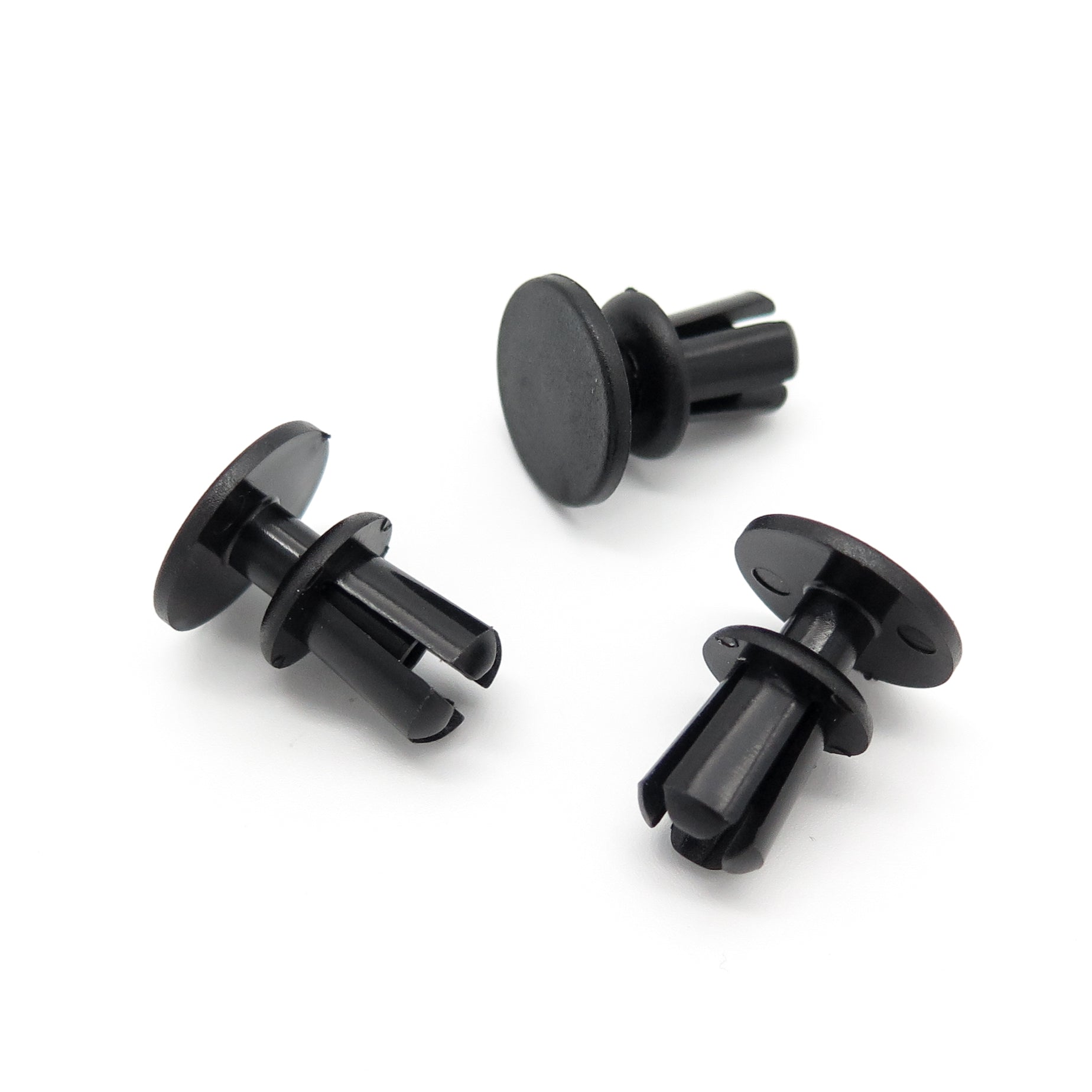 Push Fit Plastic Rivet, Black