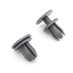 8mm Push Fit Plastic Rivet, Grey - image 3
