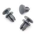 8mm Push Fit Plastic Rivet, Grey