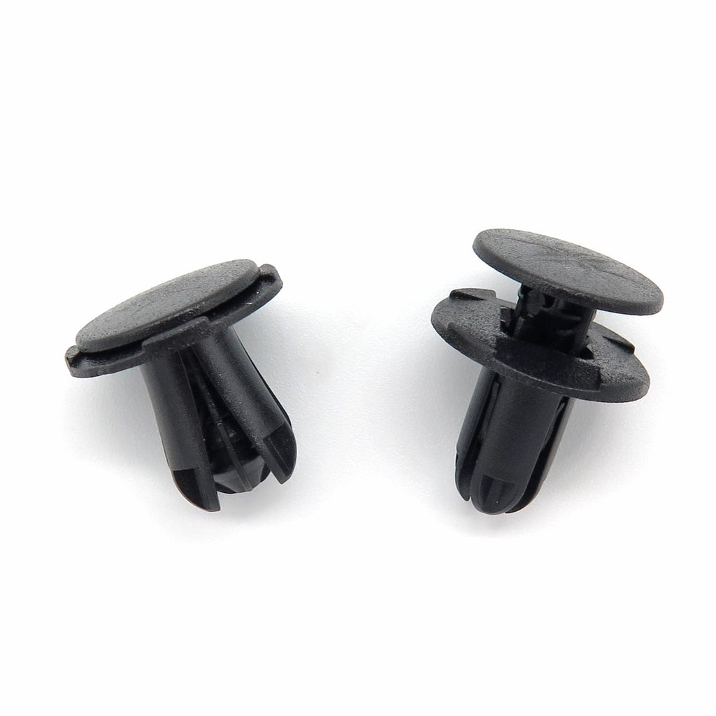 Push Fit Plastic Rivet, Black, 8mm - image 3