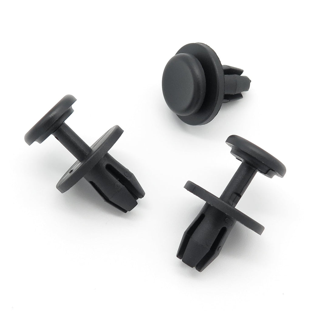 Plastic Expanding Rivet, 8mm Hole, Black
