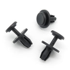 Plastic Expanding Rivet, 8mm Hole, Black