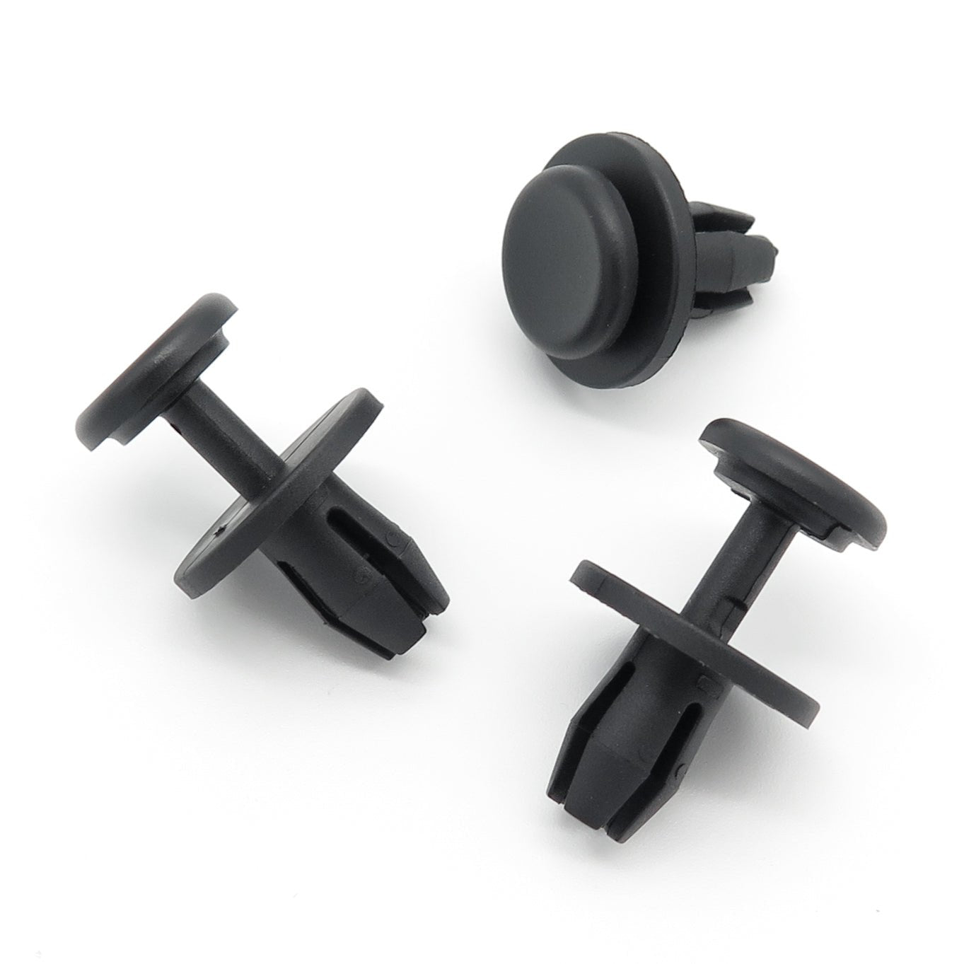 Plastic Expanding Rivet, 8mm Hole, Black
