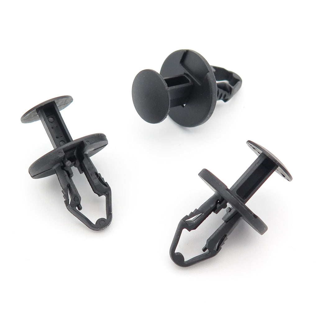 Push Fit Plastic Fastener, Black