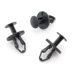 Push Fit Plastic Fastener, Black