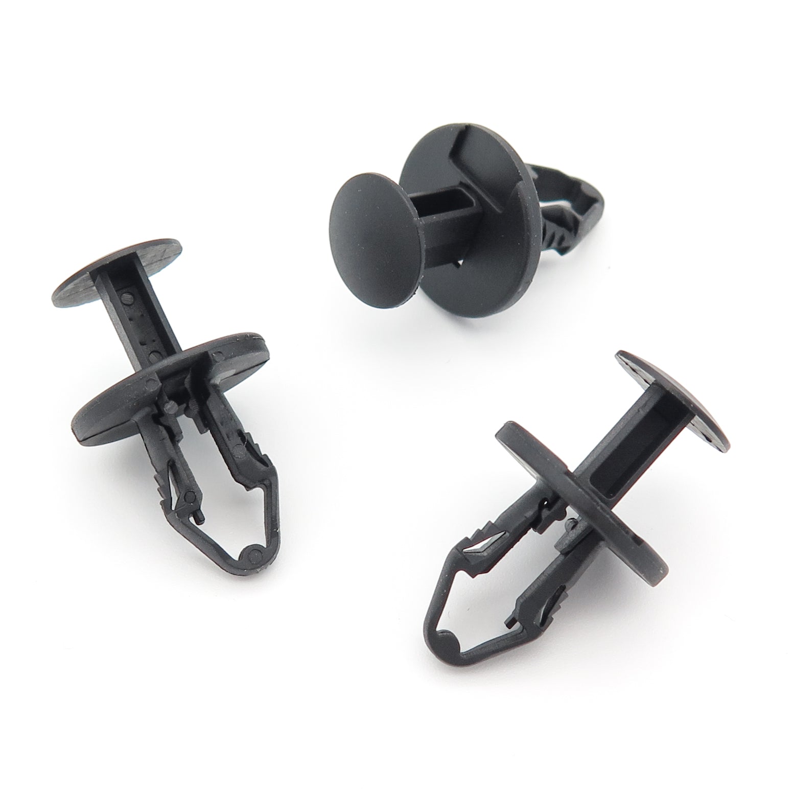 Push Fit Plastic Fastener, Black