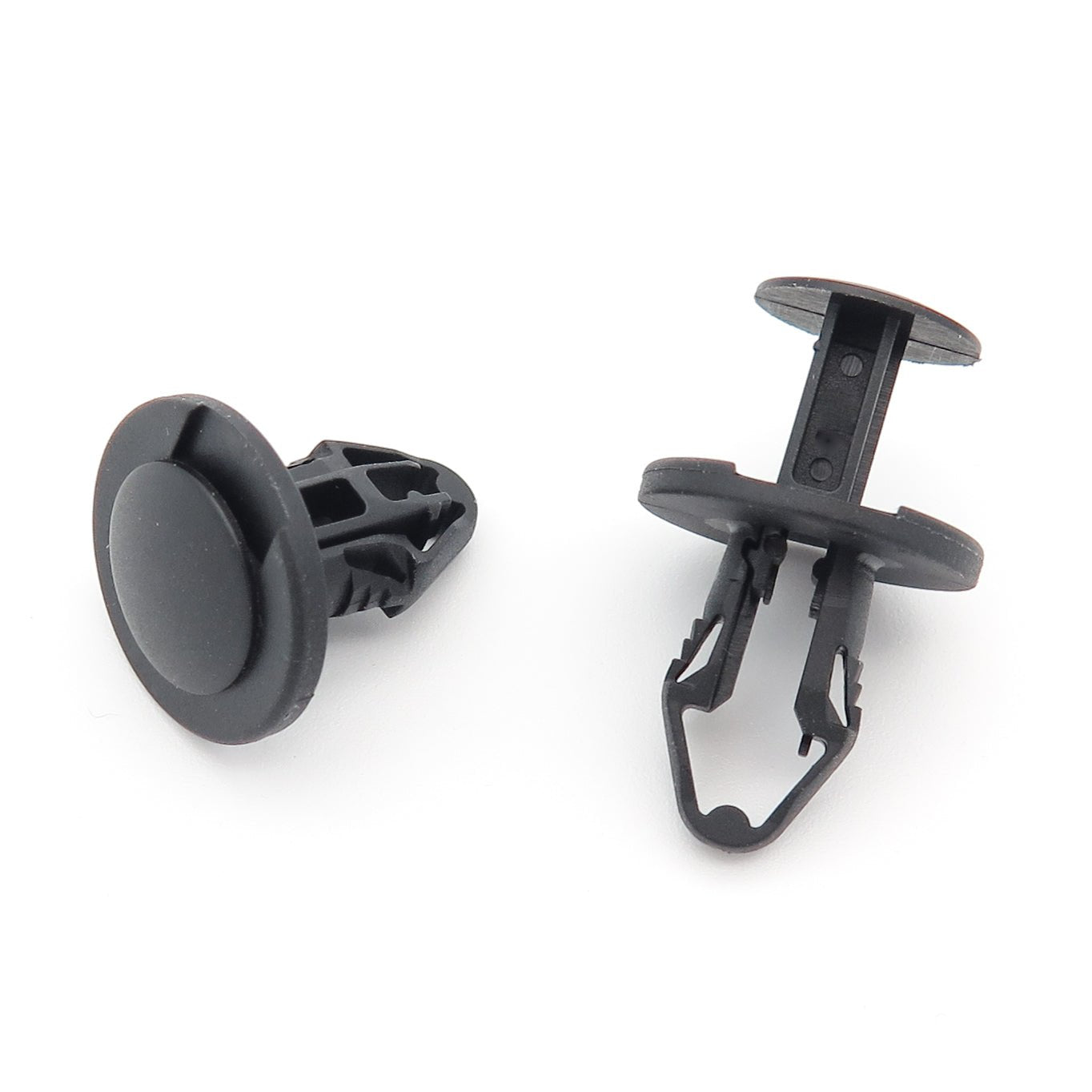 Push Fit Plastic Fastener, Black - image 3