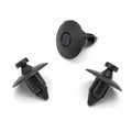 Push Fit Plastic Rivet, Black
